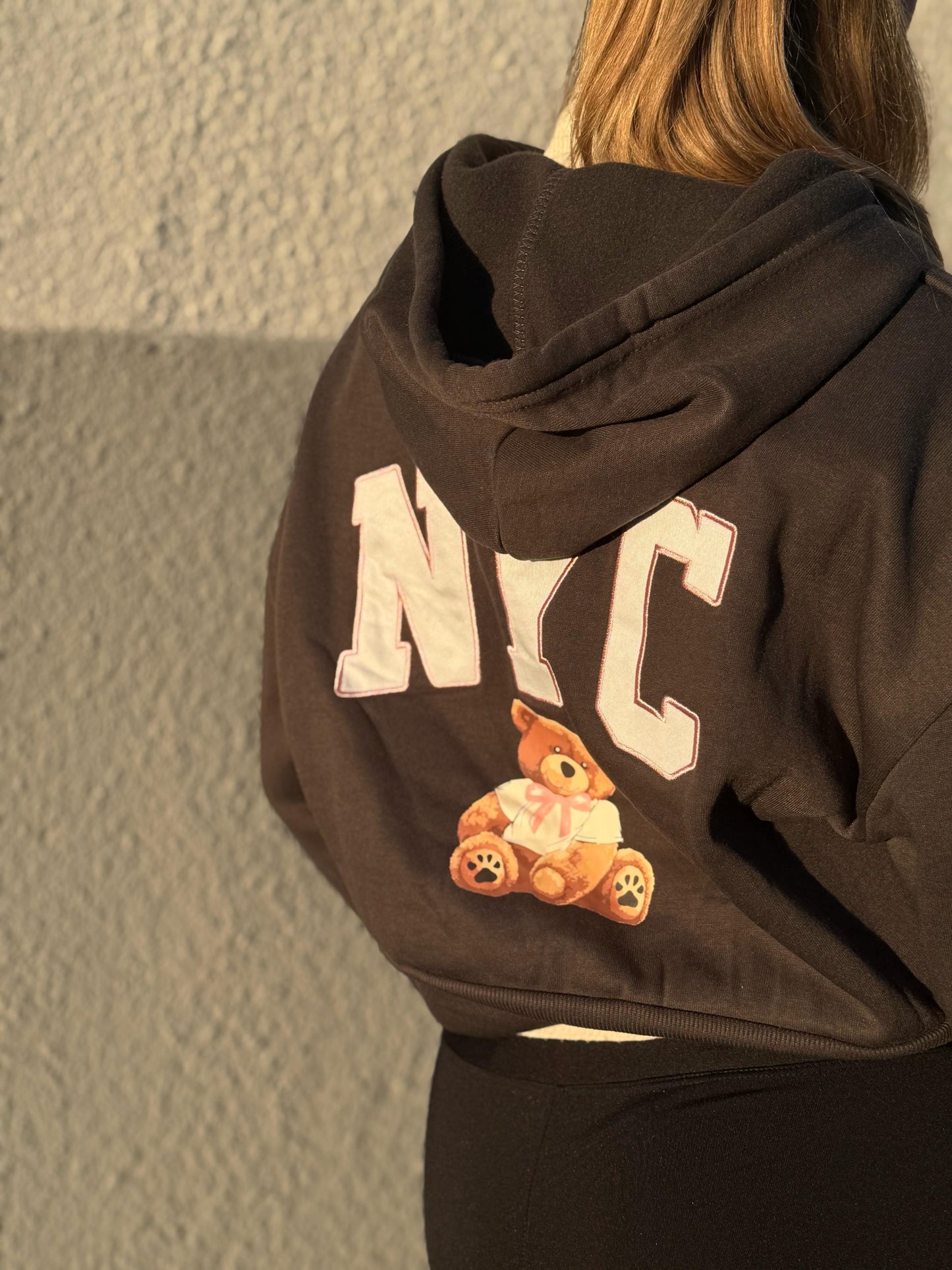 Campera oversize BEAR - con Felpa