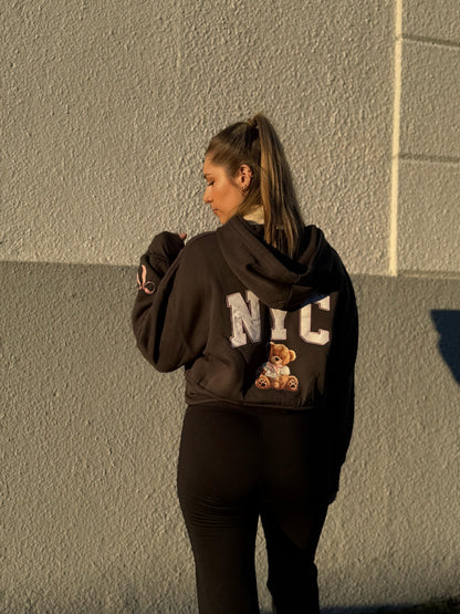 Campera oversize BEAR - con Felpa